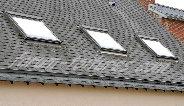 Rénovation toiture ardoise